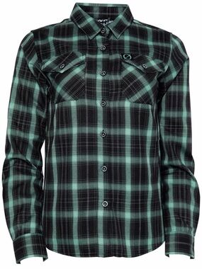 Dixxon Underoath Flannel Limited Edition Mint Black Scene Hardcore Screamo